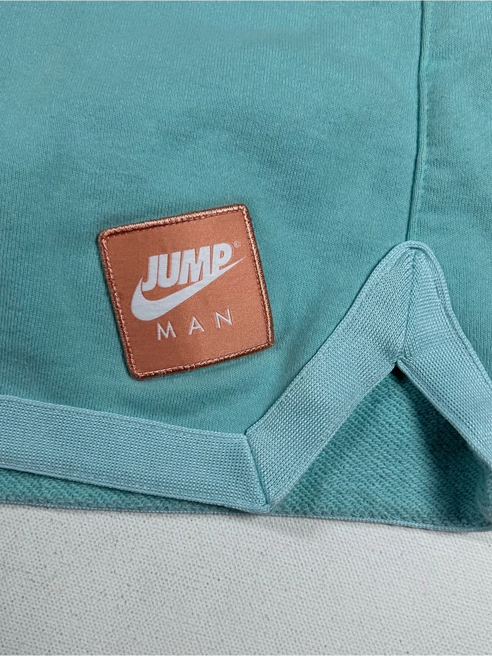 Jordan Jumpman Classics French Terry Shorts Mens M Teal 2 Tone Gym Sweat Shorts